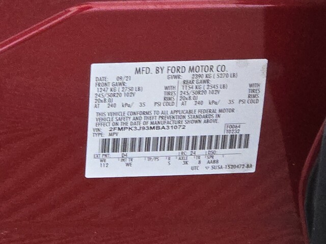 used 2021 Ford Edge car, priced at $16,888