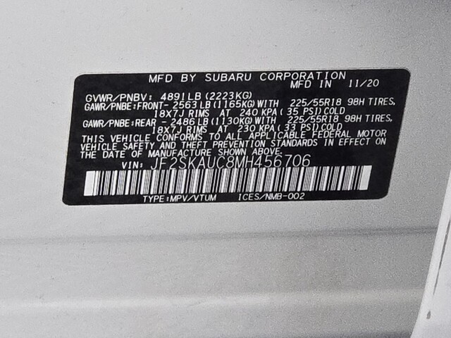 used 2021 Subaru Forester car, priced at $19,488