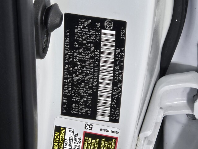 used 2020 Toyota Camry car