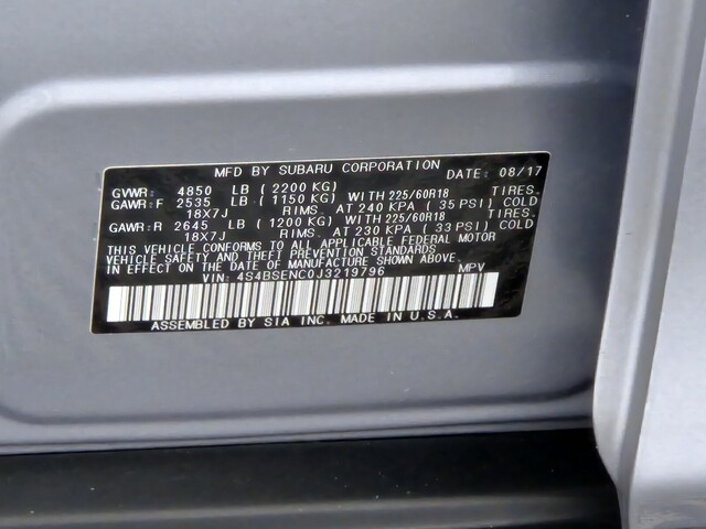 used 2018 Subaru Outback car, priced at $19,588