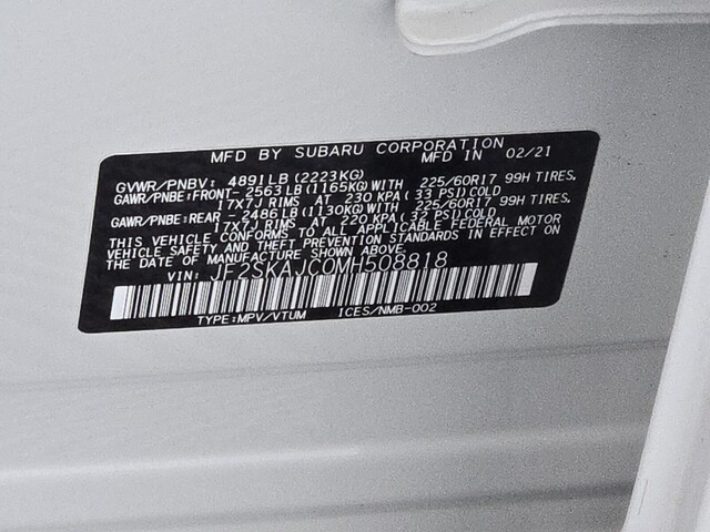 used 2021 Subaru Forester car