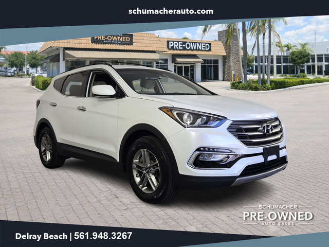 used 2017 Hyundai Santa Fe car, priced at $10,888