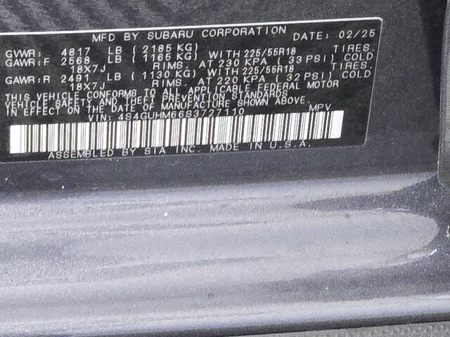 used 2025 Subaru XV Crosstrek car