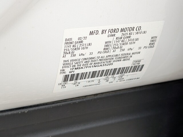 used 2022 Ford Explorer car, priced at $24,888