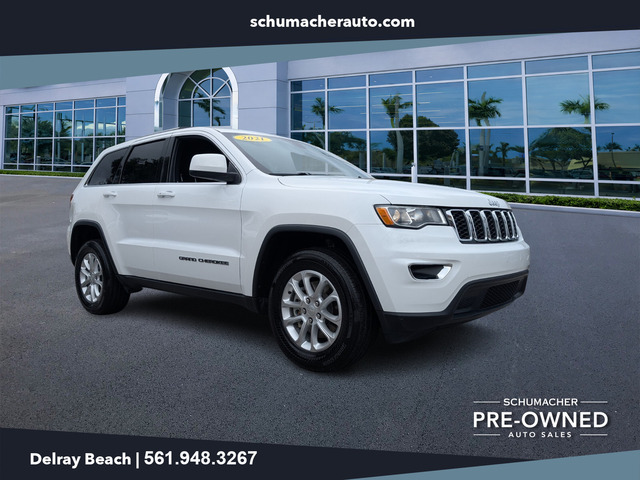 used 2021 Jeep Grand Cherokee car, priced at $20,998