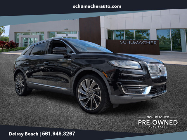 used 2019 Lincoln Nautilus car, priced at $18,998