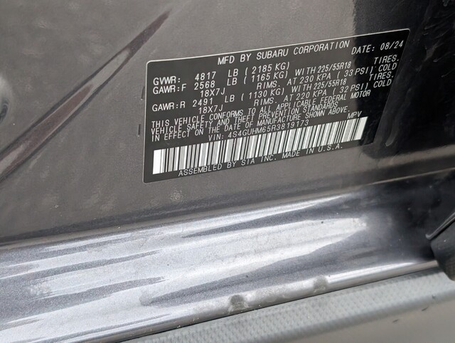 used 2024 Subaru XV Crosstrek car