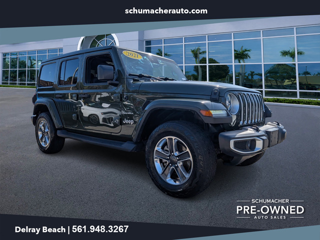 used 2021 Jeep Wrangler car, priced at $19,988