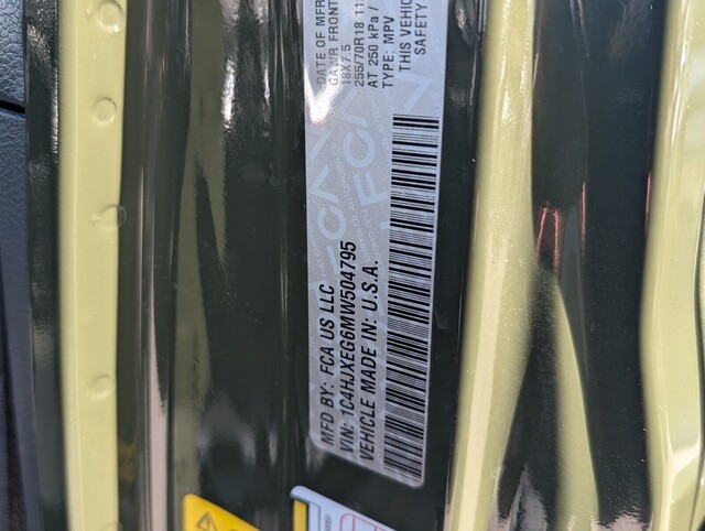 used 2021 Jeep Wrangler car, priced at $19,998