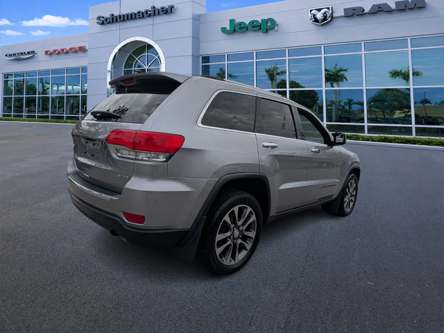used 2018 Jeep Grand Cherokee car, priced at $17,500
