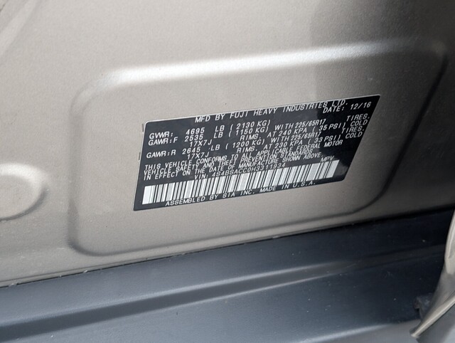 used 2017 Subaru Outback car, priced at $13,998