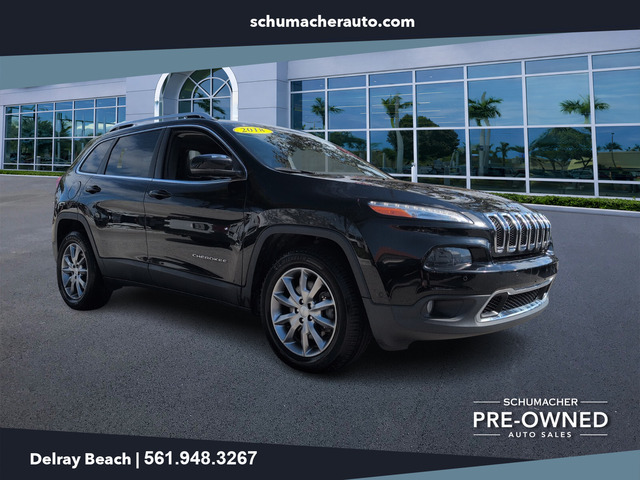 used 2018 Jeep Cherokee car, priced at $16,998
