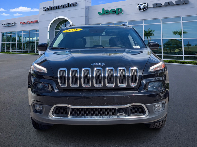 used 2018 Jeep Cherokee car, priced at $16,998