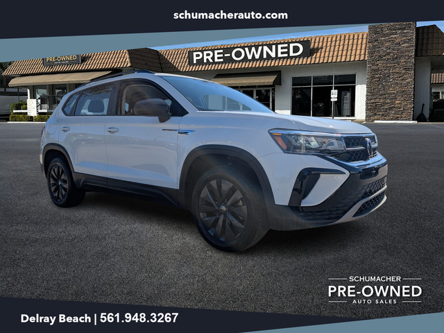 used 2022 Volkswagen Taos car, priced at $18,498