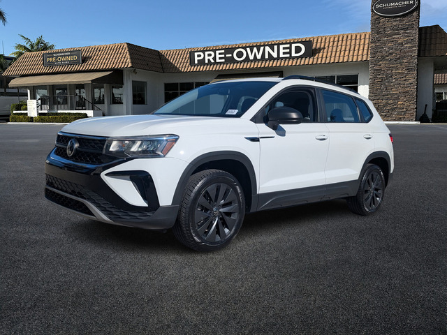 used 2022 Volkswagen Taos car, priced at $18,498