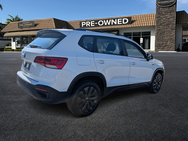 used 2022 Volkswagen Taos car, priced at $18,498