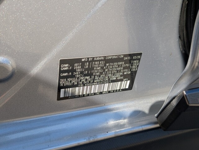 used 2025 Subaru XV Crosstrek car, priced at $30,998