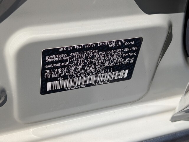 used 2016 Subaru XV Crosstrek car, priced at $10,498