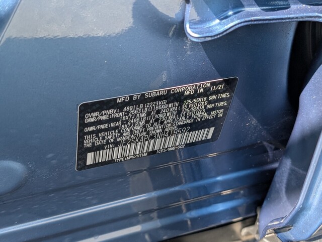 used 2022 Subaru Forester car