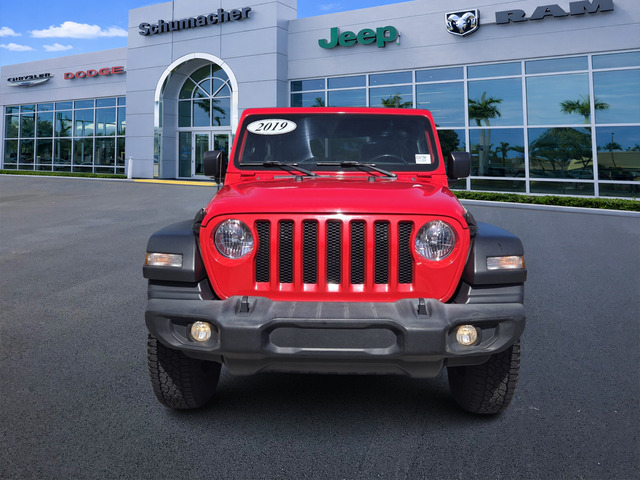 used 2019 Jeep Wrangler Unlimited car, priced at $14,777