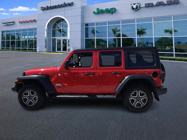 used 2019 Jeep Wrangler Unlimited car, priced at $14,777