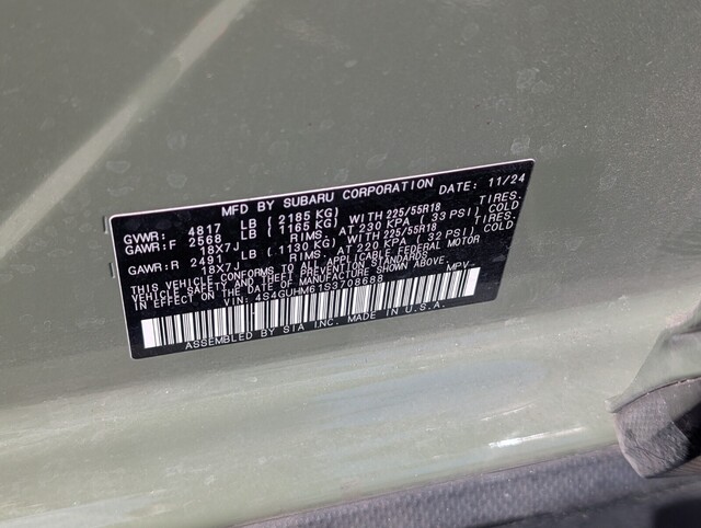 used 2025 Subaru XV Crosstrek car, priced at $29,588