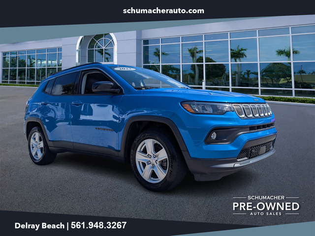 used 2022 Jeep Compass car, priced at $16,500