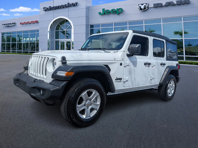 used 2022 Jeep Wrangler car, priced at $26,988