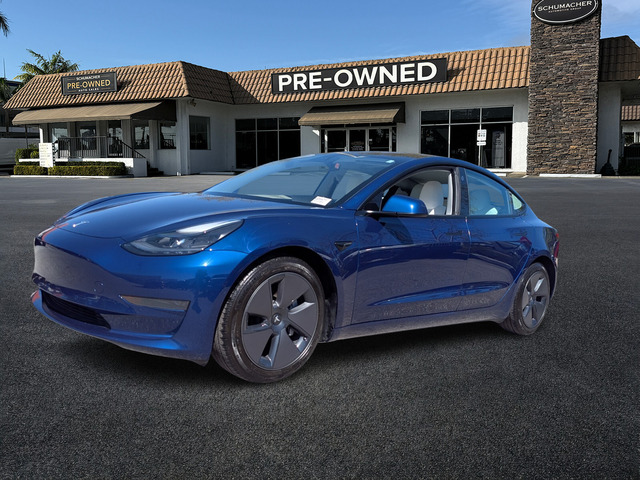 used 2021 Tesla Model 3 car, priced at $20,888