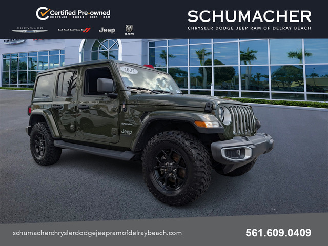 used 2022 Jeep Wrangler car, priced at $33,988