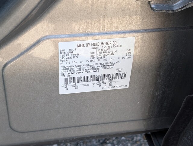 used 2023 Lincoln Nautilus car, priced at $32,888