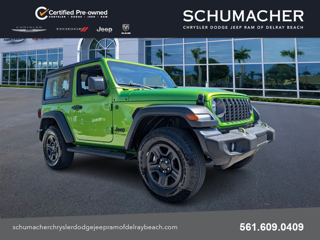 used 2025 Jeep Wrangler car, priced at $31,777