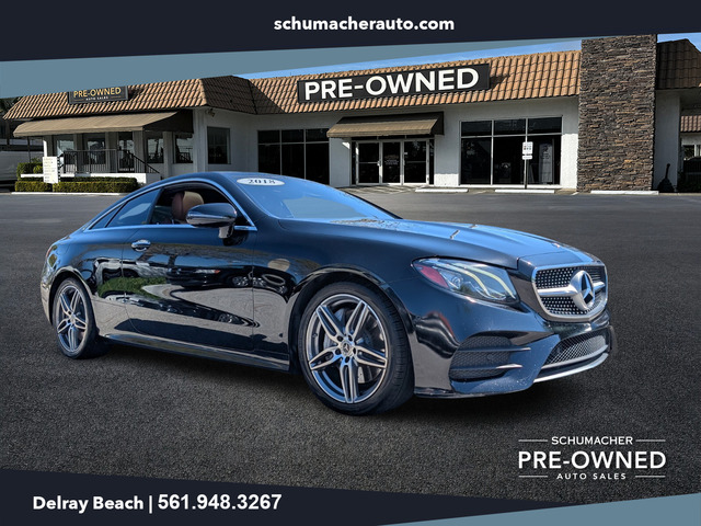 used 2018 Mercedes-Benz E-Class car, priced at $21,698