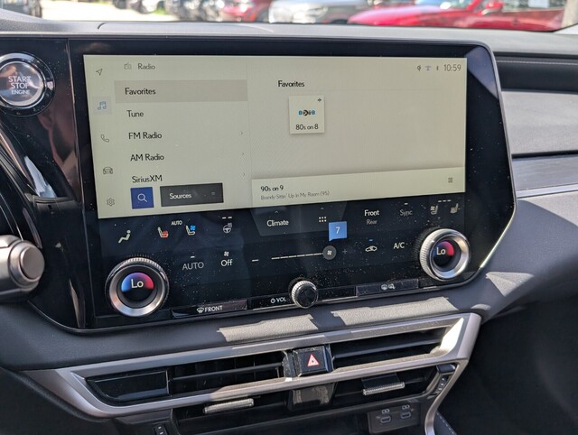 used 2025 Lexus RX car, priced at $51,000