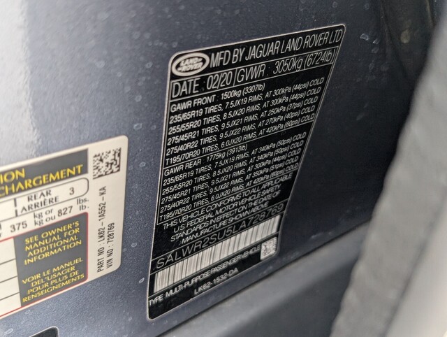 used 2020 Land Rover Range Rover Sport car, priced at $29,998