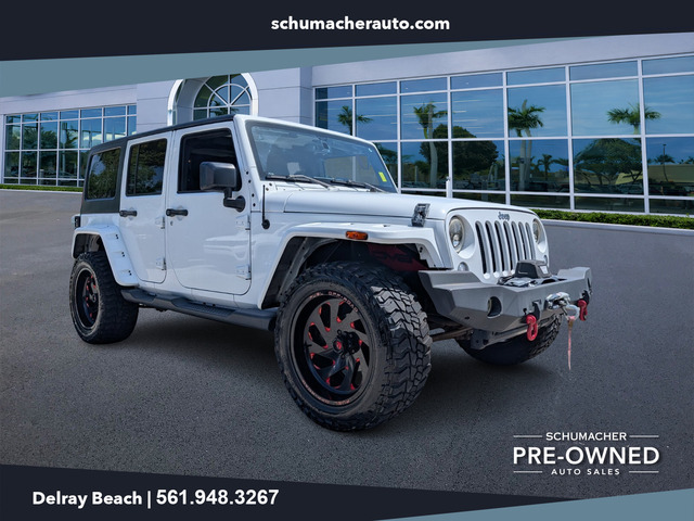 used 2015 Jeep Wrangler Unlimited car, priced at $18,988