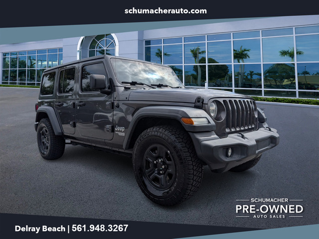 used 2018 Jeep Wrangler Unlimited car, priced at $19,888