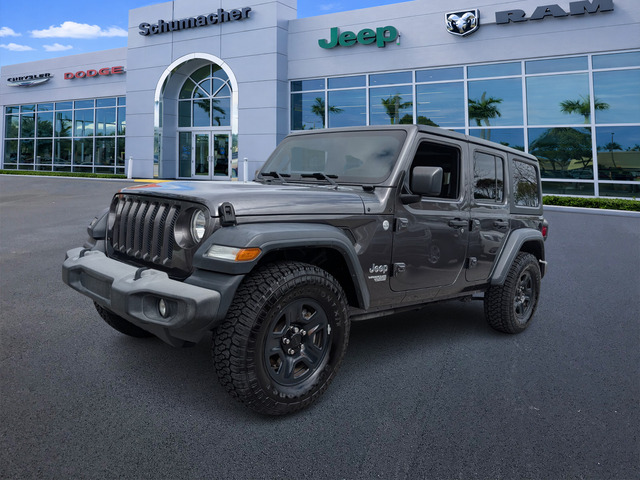 used 2018 Jeep Wrangler Unlimited car, priced at $19,888