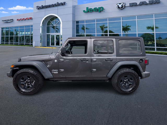 used 2018 Jeep Wrangler Unlimited car, priced at $19,888