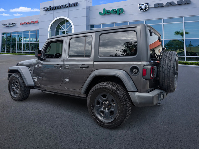 used 2018 Jeep Wrangler Unlimited car, priced at $19,888