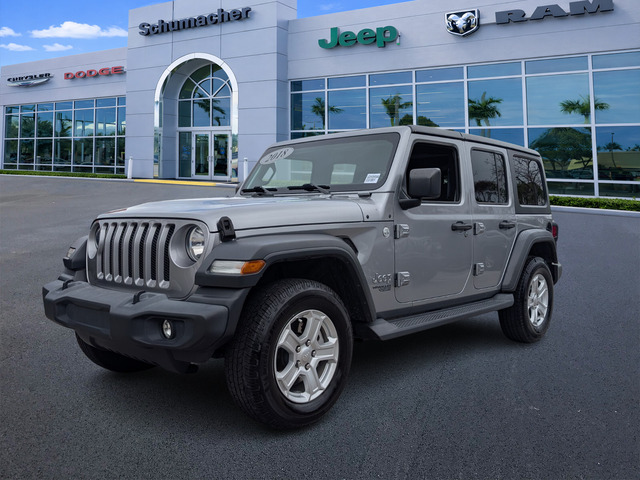 used 2018 Jeep Wrangler Unlimited car, priced at $19,998