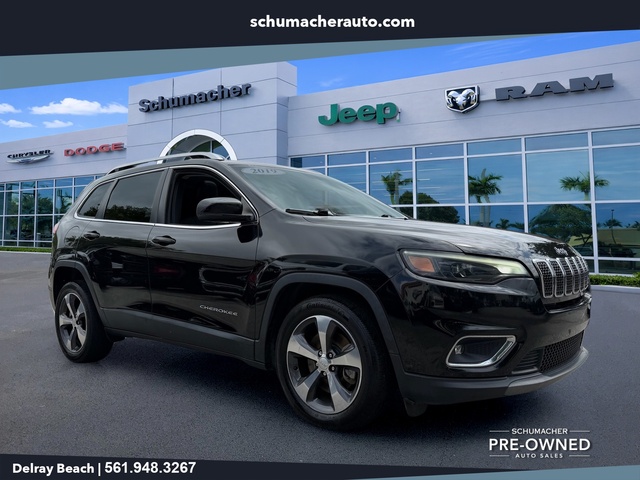 used 2019 Jeep Cherokee car, priced at $11,777
