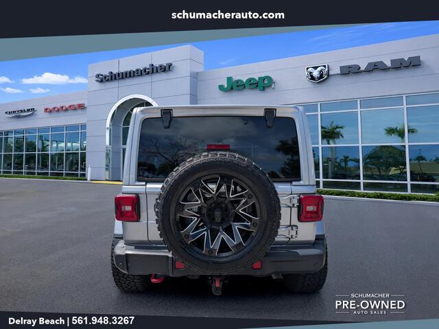 used 2020 Jeep Wrangler Unlimited car, priced at $28,488