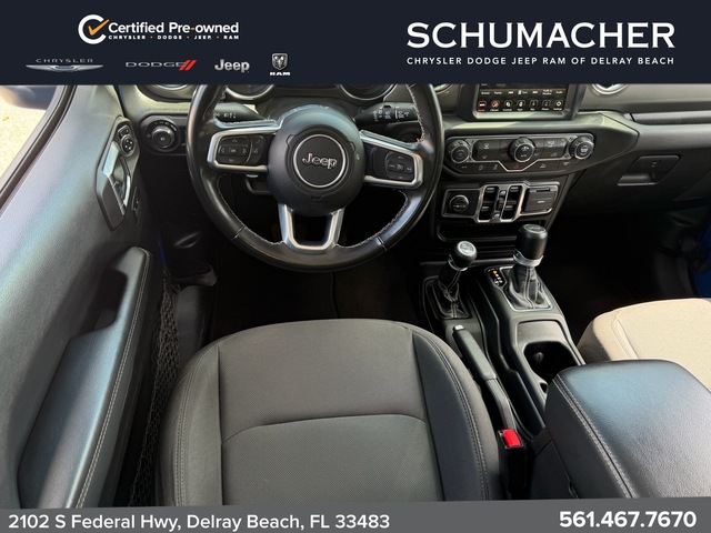 used 2022 Jeep Wrangler car, priced at $33,500
