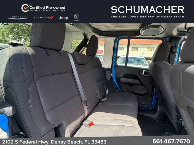 used 2022 Jeep Wrangler car, priced at $33,500
