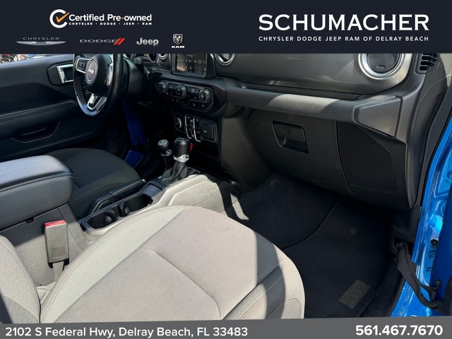 used 2022 Jeep Wrangler car, priced at $33,500