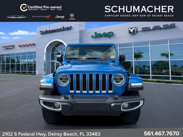 used 2022 Jeep Wrangler car, priced at $33,500