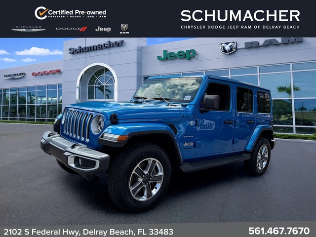 used 2022 Jeep Wrangler car, priced at $33,500