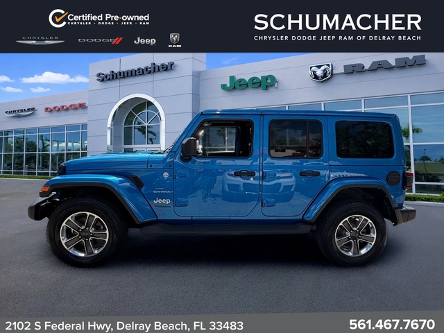 used 2022 Jeep Wrangler car, priced at $33,500