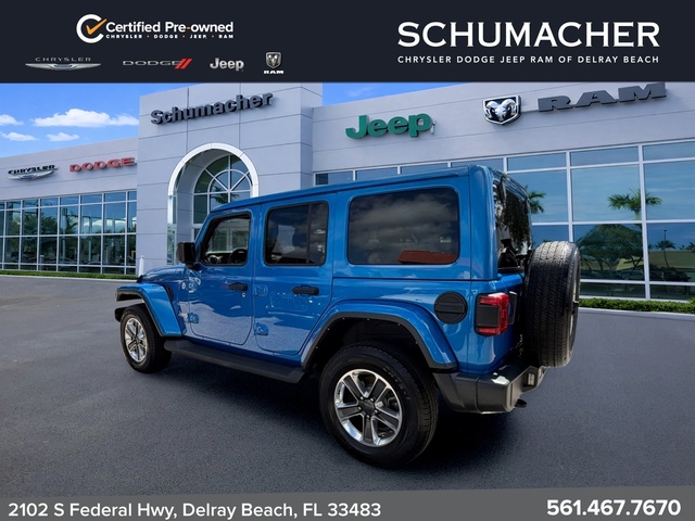 used 2022 Jeep Wrangler car, priced at $33,500